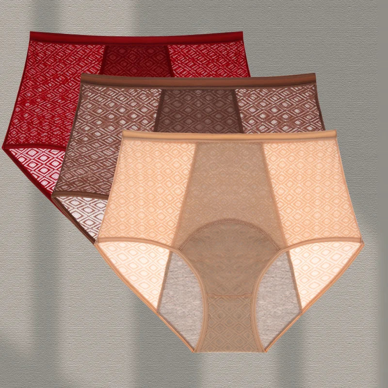 3Pcs Women's Menstrual Panties New XS-XL Size Seamlessn ylon Female Underwear Breath able Incontinence Leak Proof Lingerie