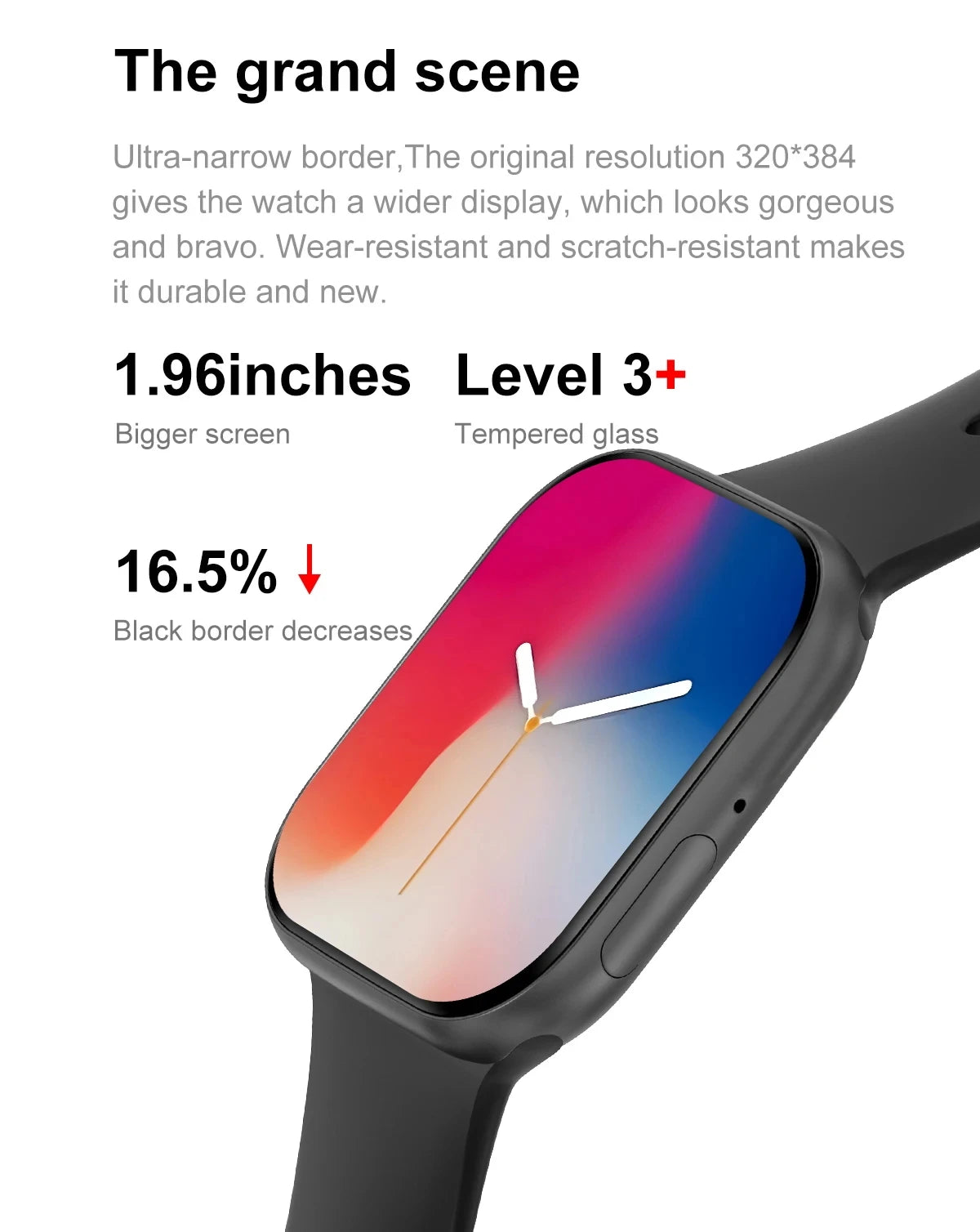 New 2025 Apple GPS Watch 10 – AMOLED Smartwatch with NFC, Bluetooth Calling, Music Memory & Waterproof Fitness Tracker