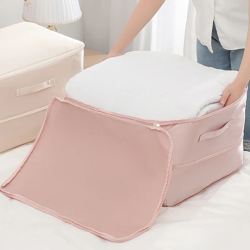 1pc Compression Organizer Bag Large Capacity Down Jacket Duvet Storage Bag Foldable Luggage Suitcase Organizer Compressed Travel