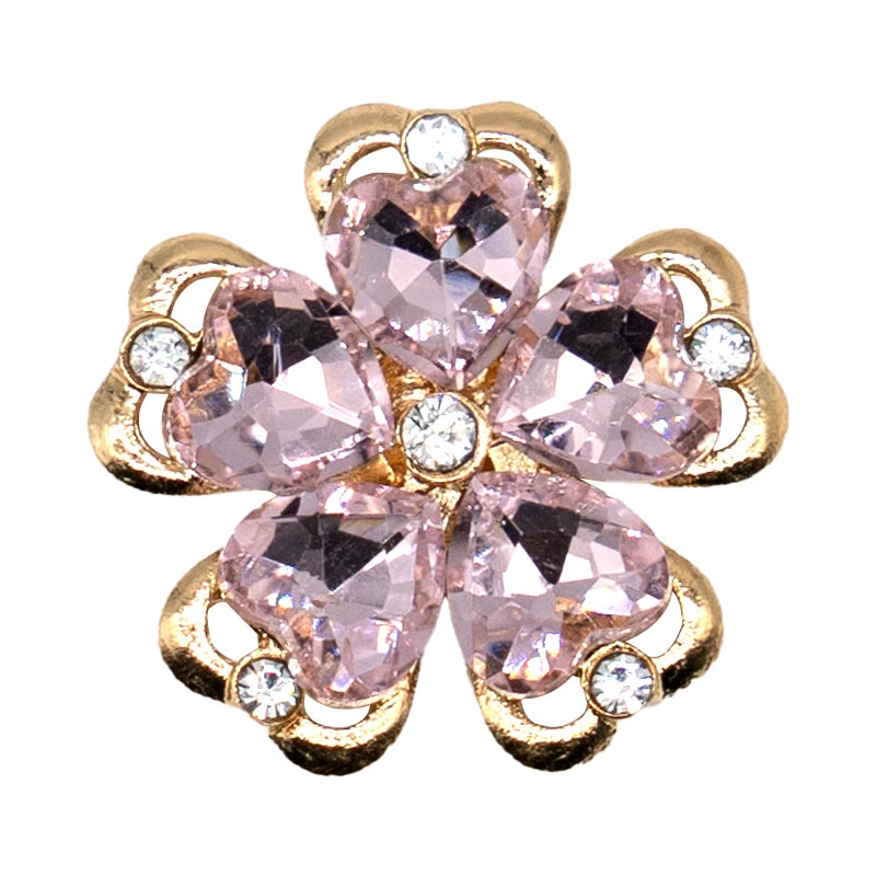 1pcs Pink Bird Bear Fox Designer Metal Shoe Charms Luxury Decorations Pins for Women Girls Gifts bow Shoe Accessories