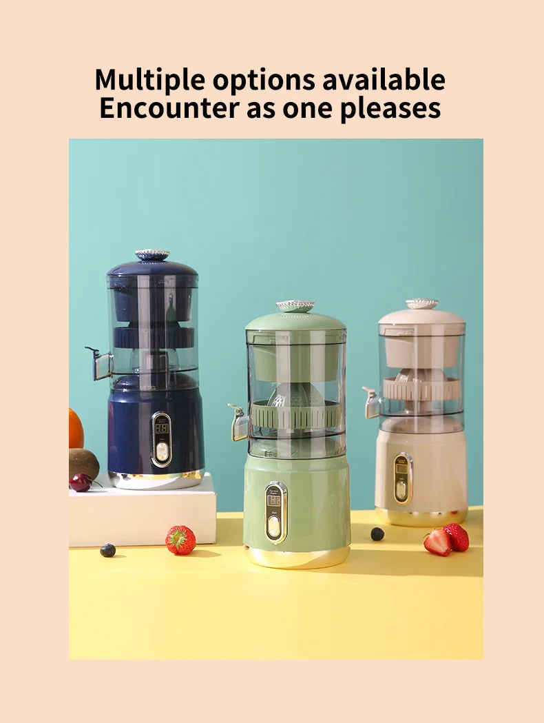 2025 Wireless Portable Juicer 600ml USB Rechargeable Smoothie Blender