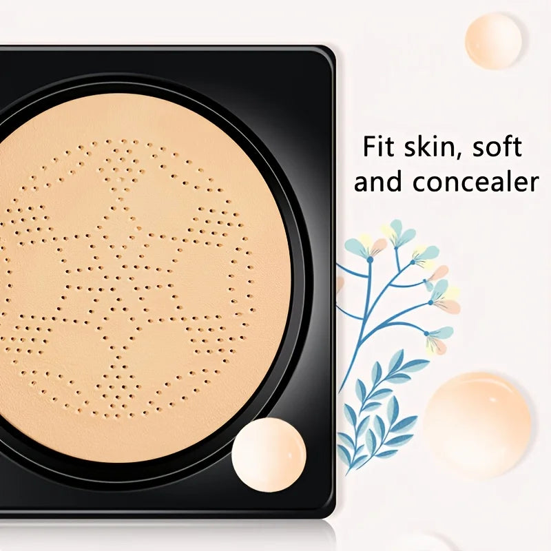 All-in-One Radiate Beauty Mushroom Air Cushion BB Cream – Moisturizing & Lightweight Clear Complexion