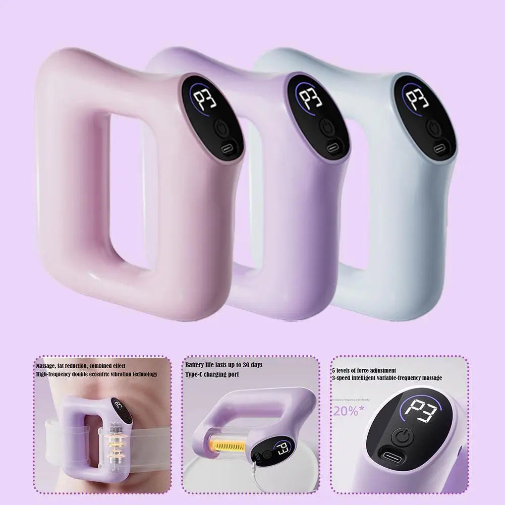 Electric Fascia Ring Vibration Massager for Weight Loss & Body Shaping