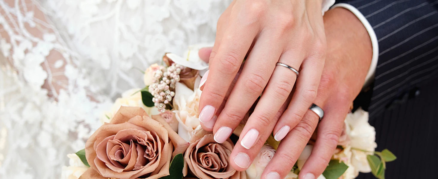 Fansilver S925 Sterling Silver Rings for Women Men 18K White Gold Plated Tarnish Resistant Tarnish Stackable Rings Wholesale