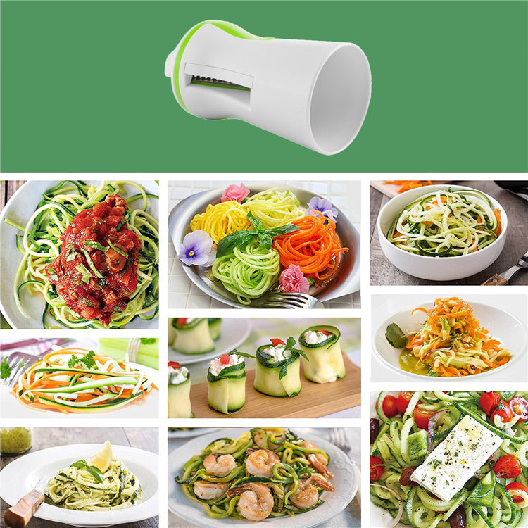 LMETJMA Heavy Duty Spiralizer – Vegetable & Zucchini Noodle Maker