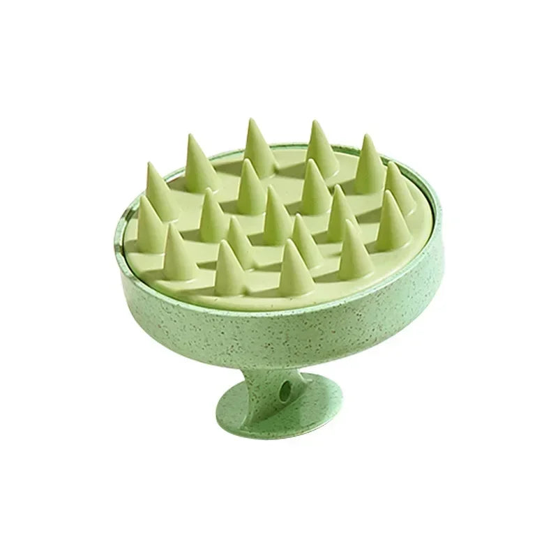 Soft Scalp Massage & Cleansing Brush – Wet & Dry Hair Care Brush for Deep Scalp Conditioning & Relaxation