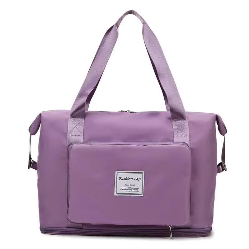 Foldable Travel Bag Female Portable Large Capacity Maternity Storage Short DistanceTravel Duffel Swim Fitness Bag Bolsos Grandes