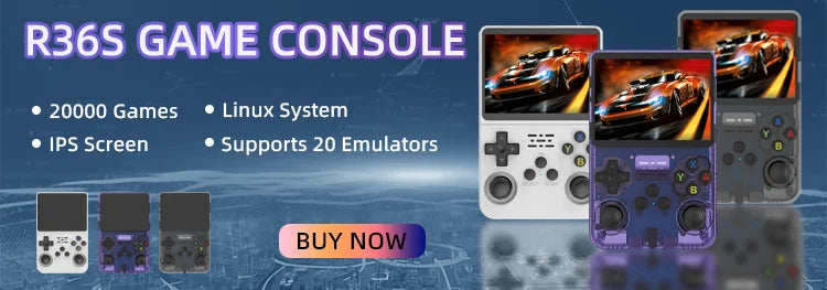 R36S Handheld Game Console – 3.5" IPS, 128GB Classic Retro Pocket Gaming Player