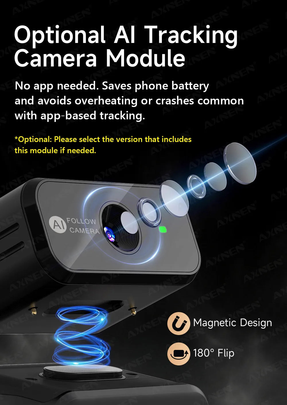 3-Axis Handheld Gimbal Stabilizer for Smartphone – Anti-Shake Video Tripod with Selfie Mode for iPhone & Xiaomi
