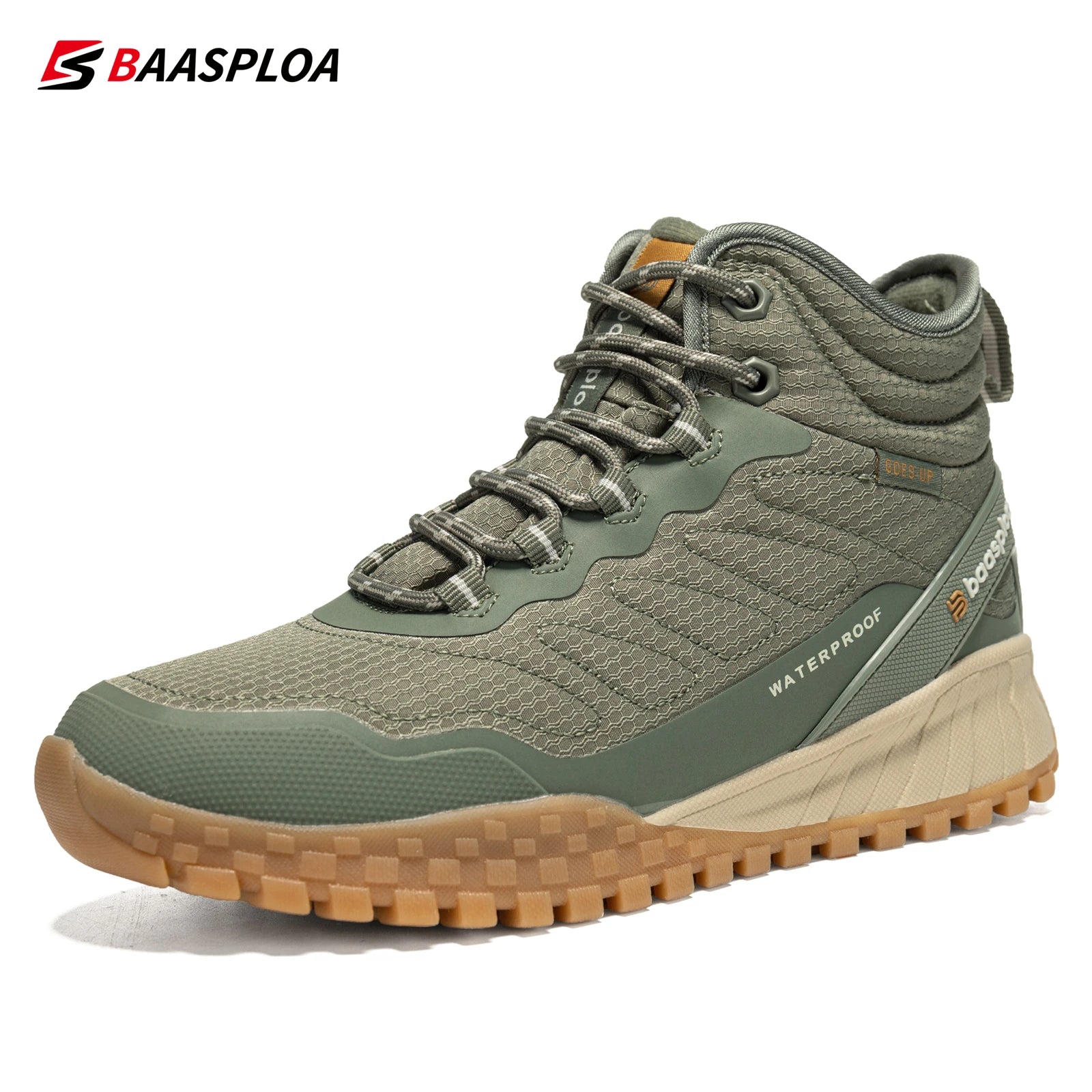 Baasploa Winter Women Sneakers – Plush Warm Waterproof Snow Boots