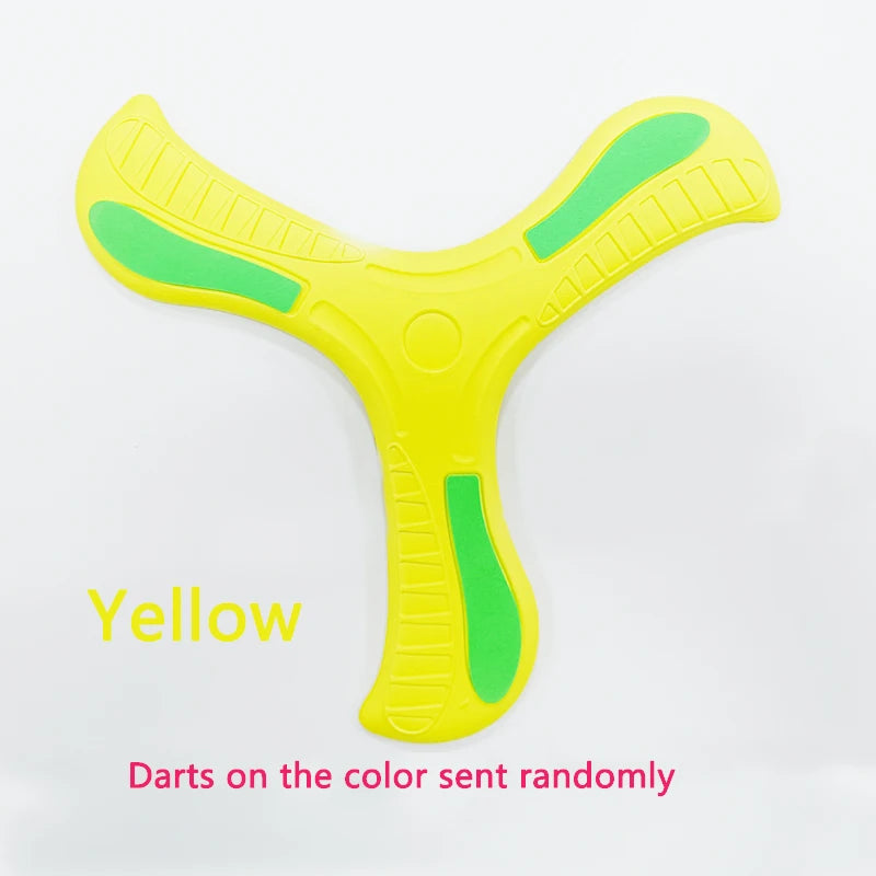 Children’s Soft Boomerang – Three-Leaf Cross Flying Disc Outdoor Toy