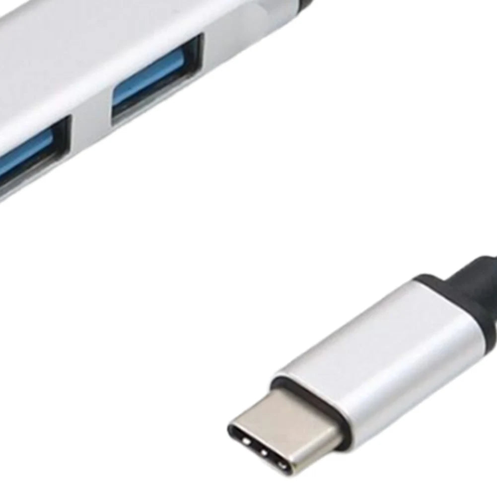 4-in-1 USB 3.0 Hub Adapter USB-C to Multiple USB Port Expander