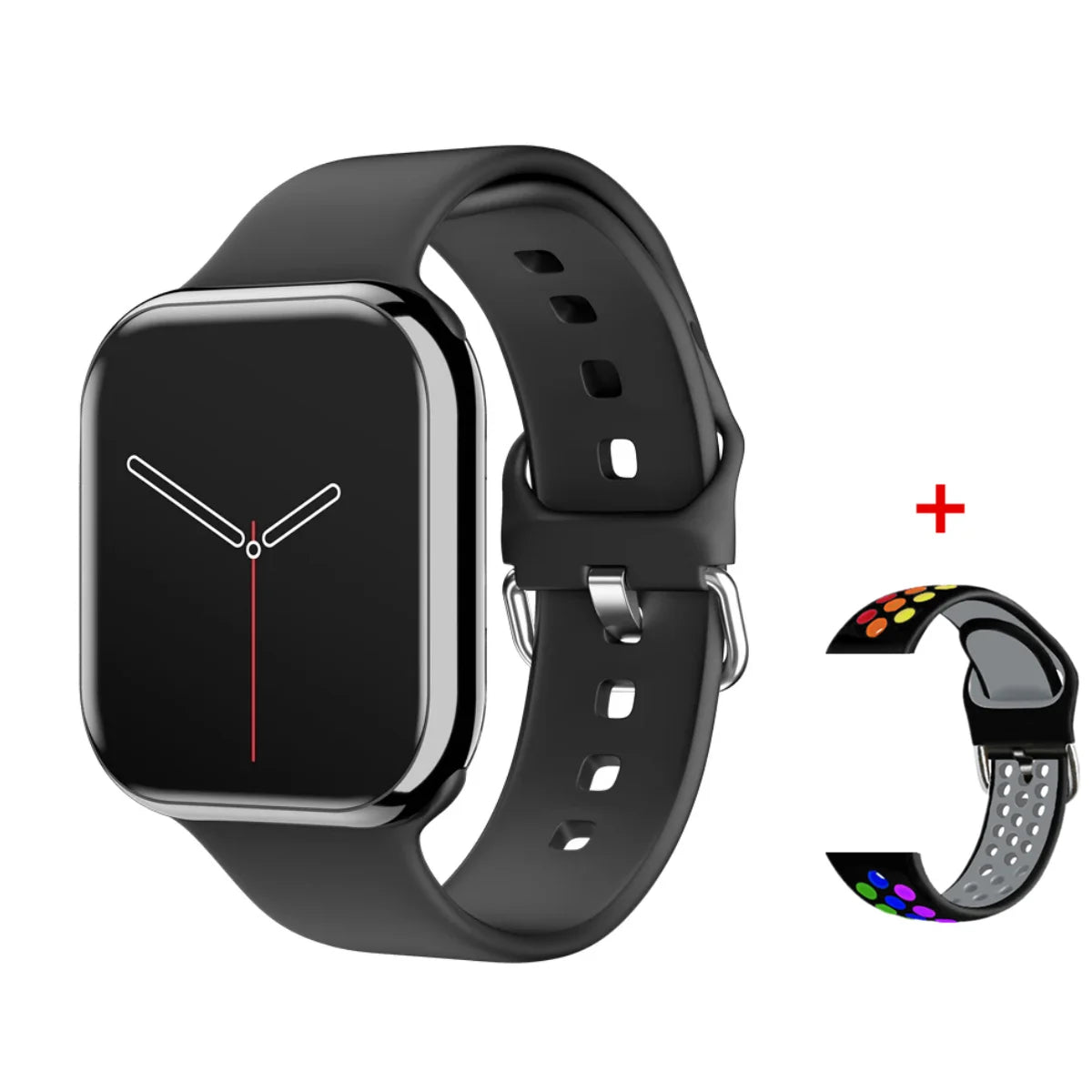 New 2025 Apple GPS Watch 10 – AMOLED Smartwatch with NFC, Bluetooth Calling, Music Memory & Waterproof Fitness Tracker