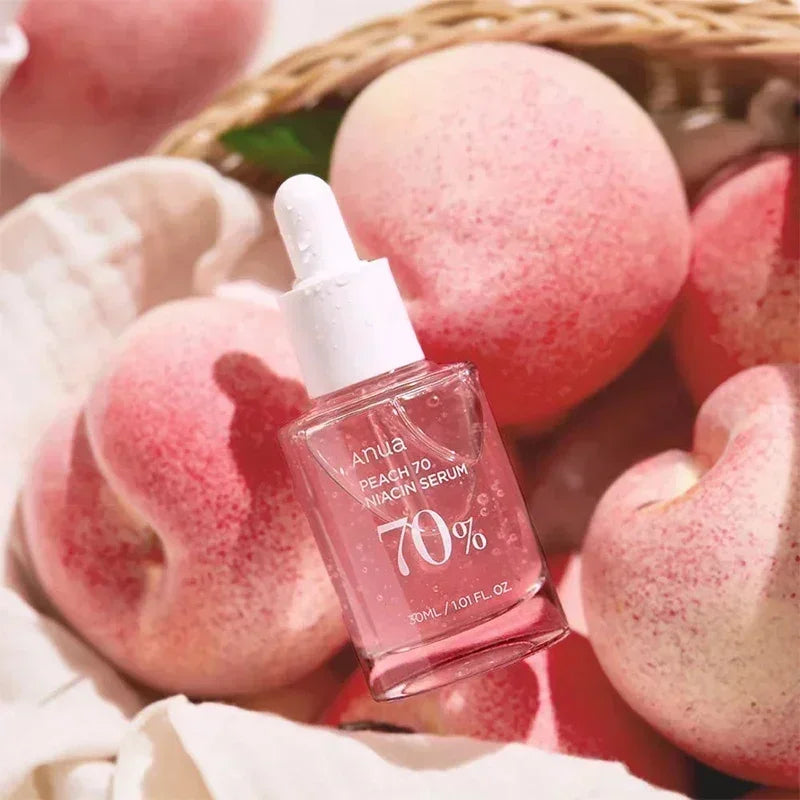 Anua Peach 70 Niacinamide Serum 30ml – Moisturizing, Brightening & Daily Korean Skincare