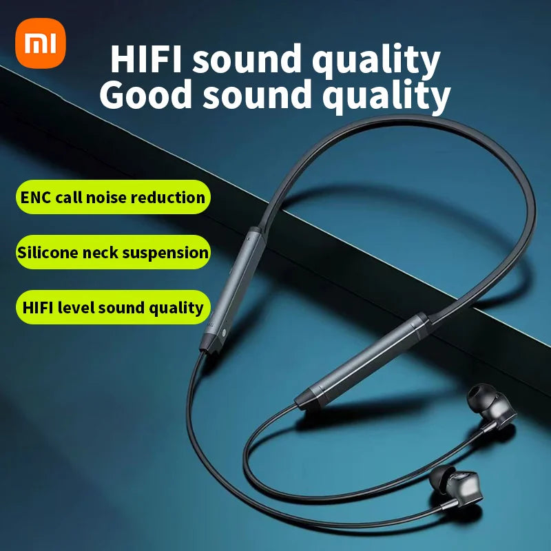 Xiaomi MijiaI BS09 ENC Bluetooth 5.3 Neckband Earphones – HiFi Stereo Wireless Sport Headphones