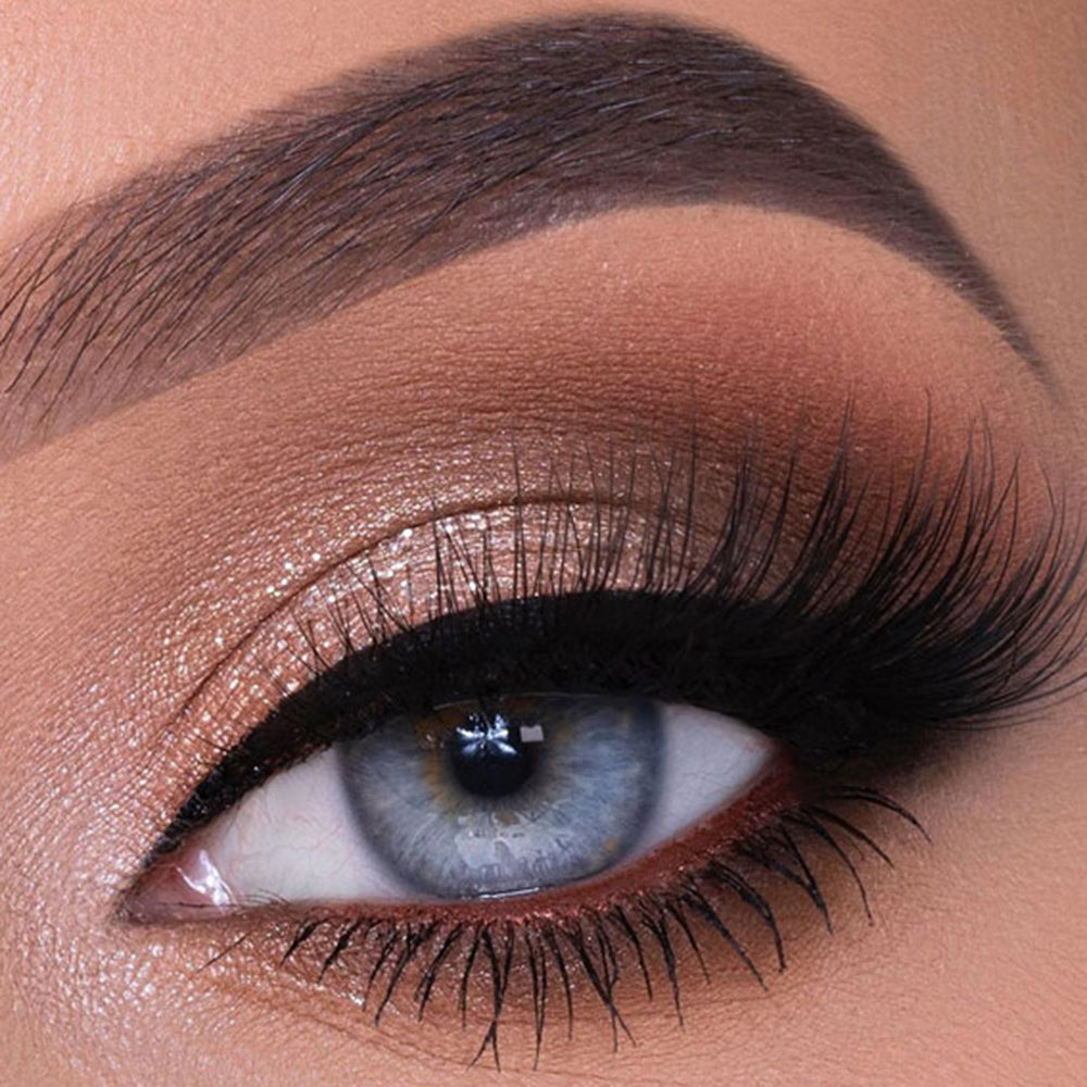 Huda Naughty Nudes Eyeshadow Palette – 18 Color Shimmer, Matte & Metallic, Waterproof Long-Lasting Nude Pigments