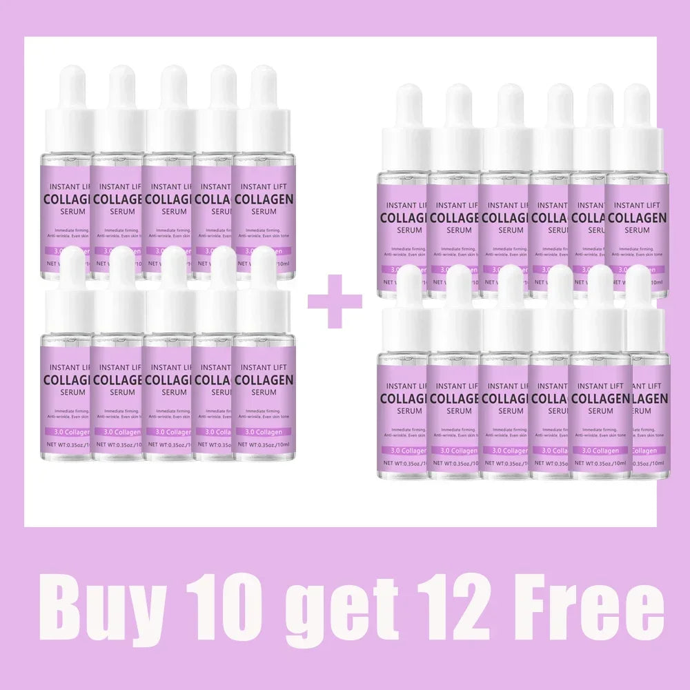 Wrinkle Removal Collagen Face Serum – Hyaluronic Acid Anti-Aging, Lifting & Fine Line Reducing Facial Serum