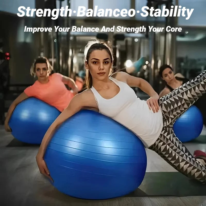 Explosion-Proof Yoga Pilates Exercise Ball – 45CM-95CM Fitness Gym Ball