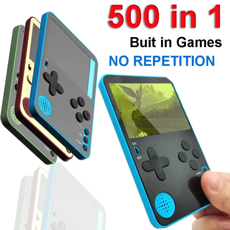 Handheld Game Console – 500 Classic Games LCD Portable Retro Mini Game