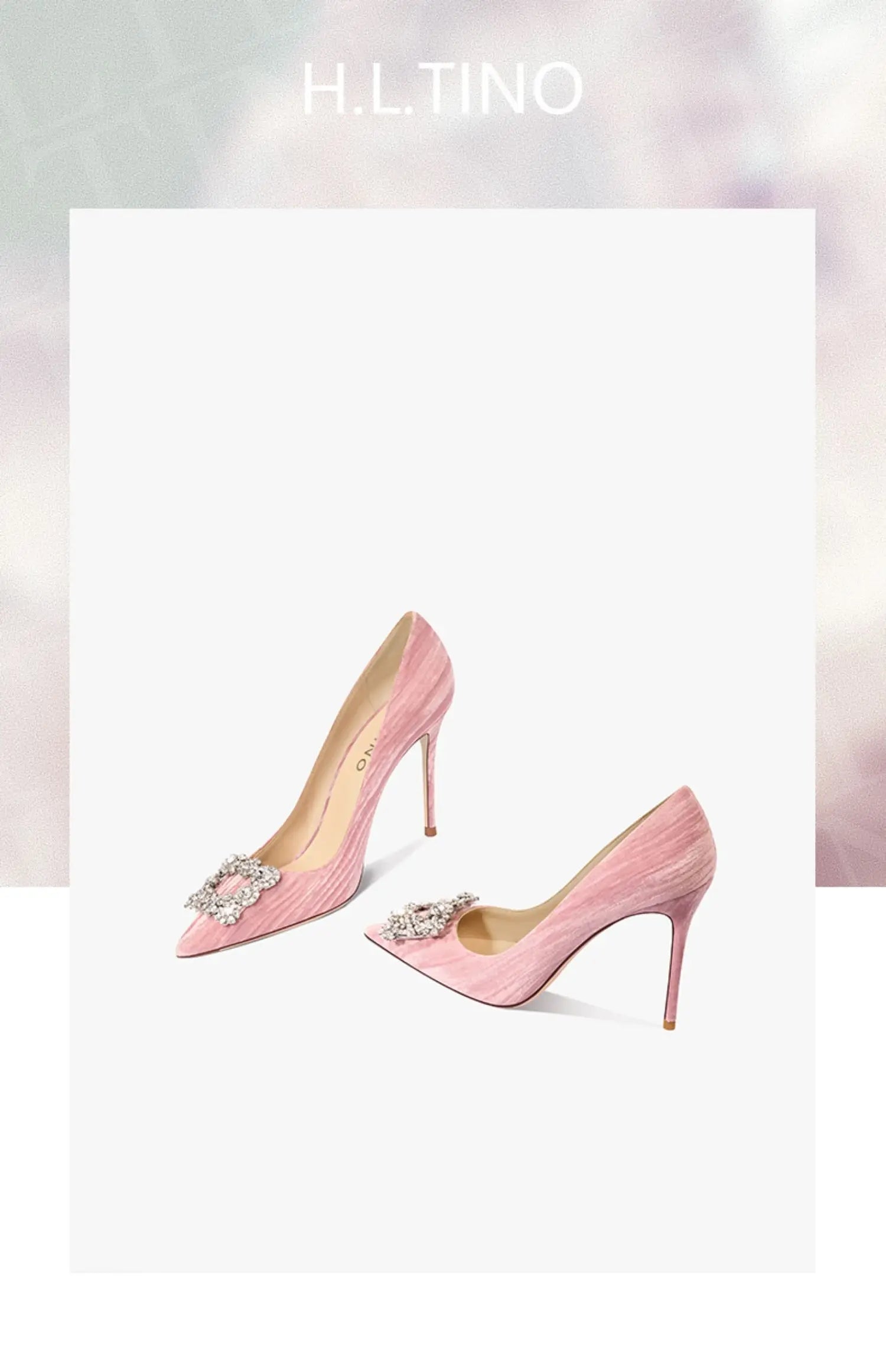 2025 Pink Luxury Pointed Toe Pumps – Elegant High Heels for Women