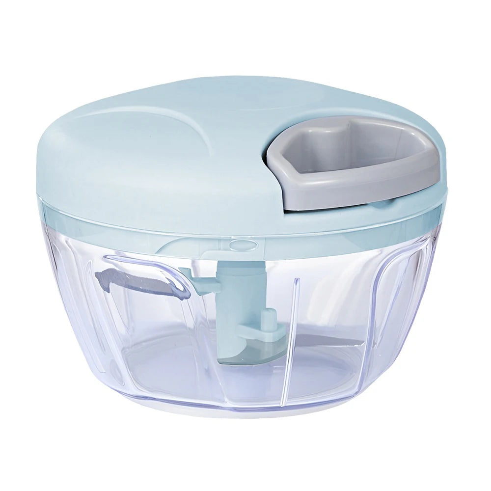 Manual Ginger & Garlic Grinder 500ml/900ml Handheld Food Vegetable Cutter