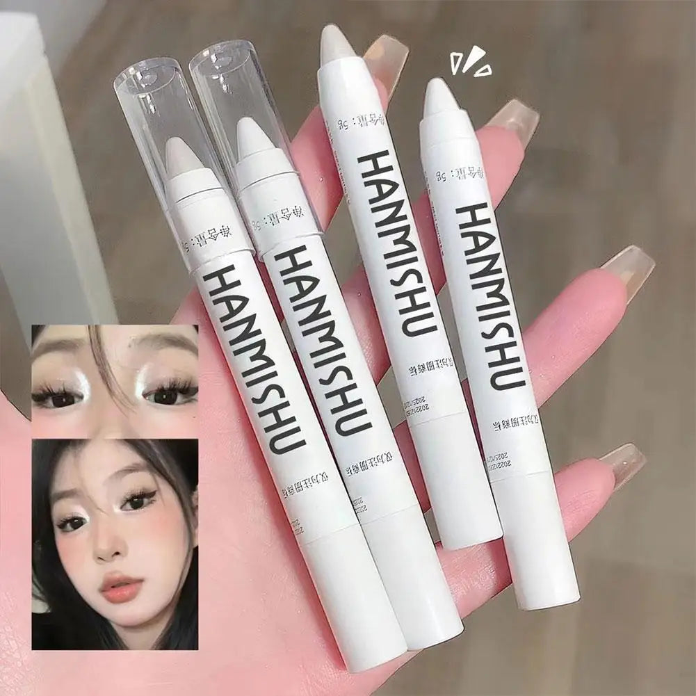 Shimmer Highlight Stick – Glitter White Eyeshadow Pencil for Bright & Dazzling Eyes