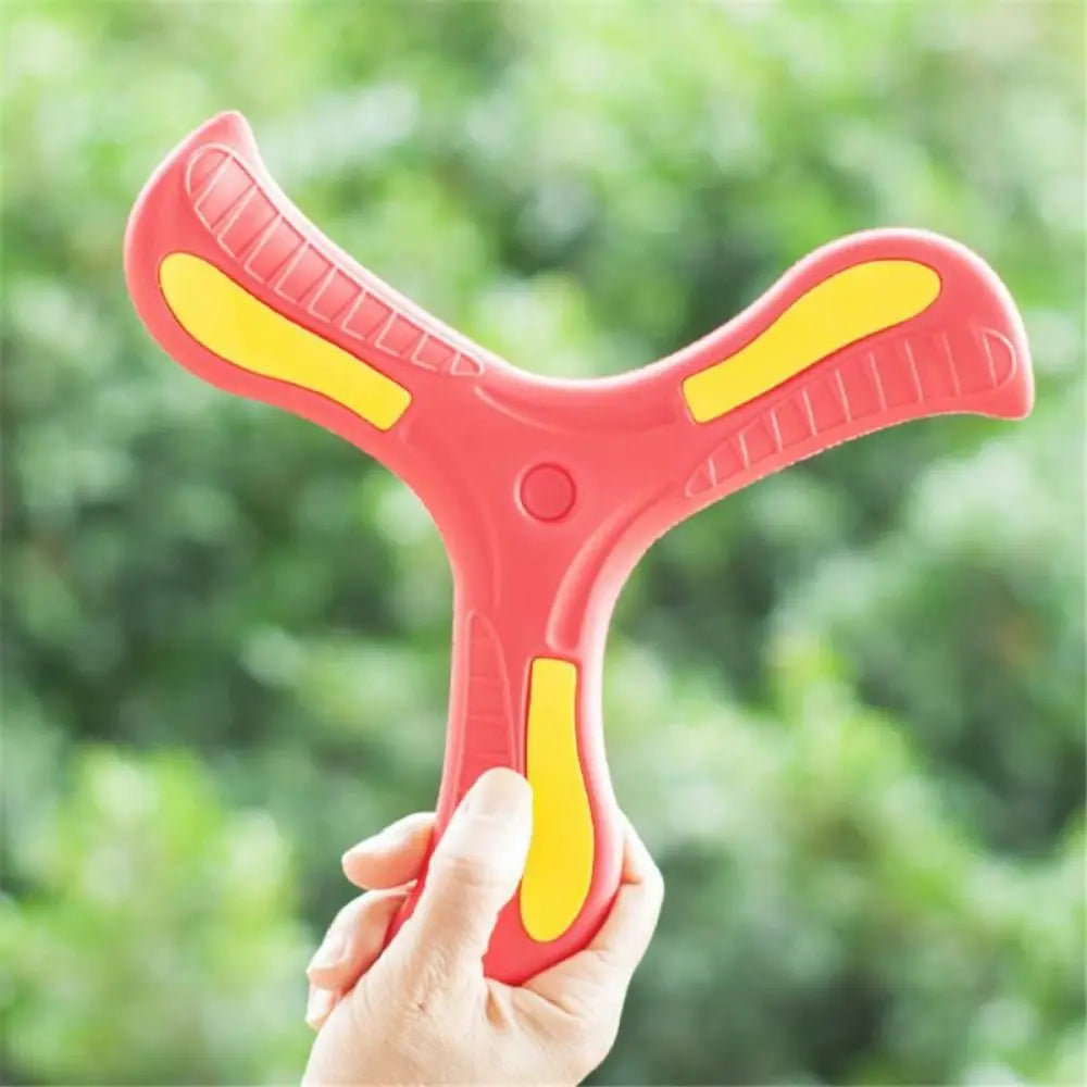 Children’s Soft Boomerang – Three-Leaf Cross Flying Disc Outdoor Toy