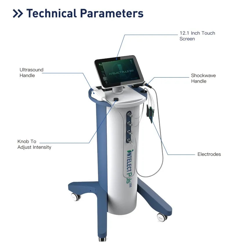 Extracorporeal Shock Wave Therapy Machine – Tennis Elbow & Muscle Pain Relief Stimulator