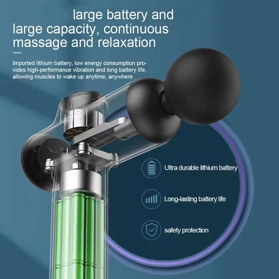 99-Speed Professional Muscle Massage Gun – Deep Tissue Percussion Massager for Back, Neck & Full Body Pain Relief