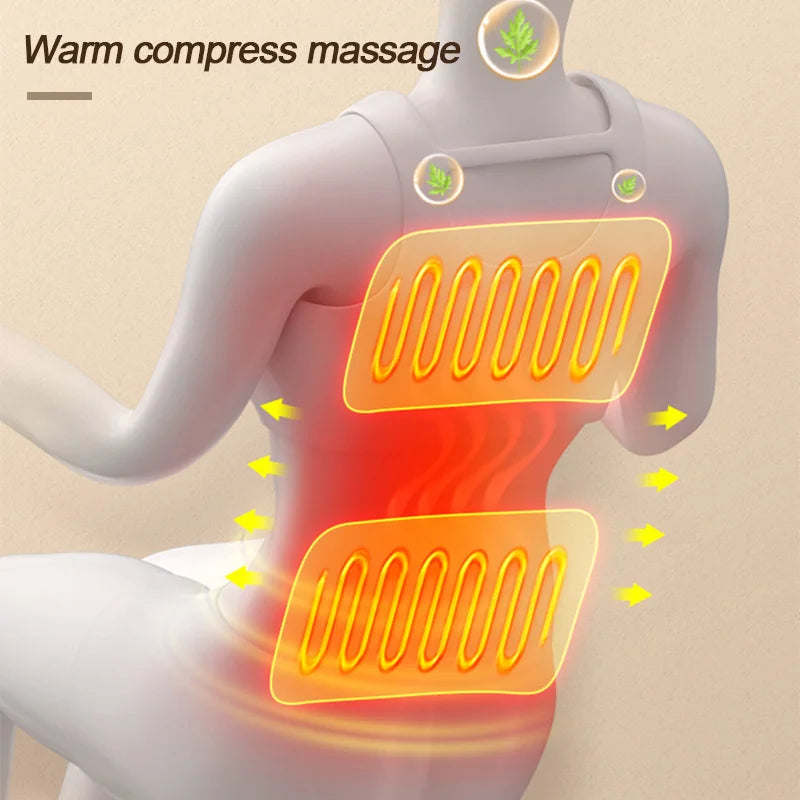 Cervical and Lumbar Massage Cushion Home Full Body SPA Massage Cushion Constant Temperature hot Compress Massage Cushion