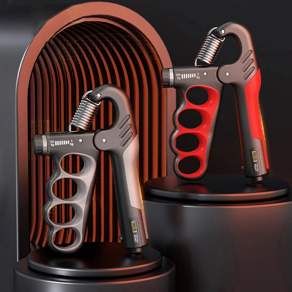 Adjustable 5–100KG Grip Strength Trainer – Hand Gripper Wrist Expander for Fitness, Muscle Recovery & Arm Training