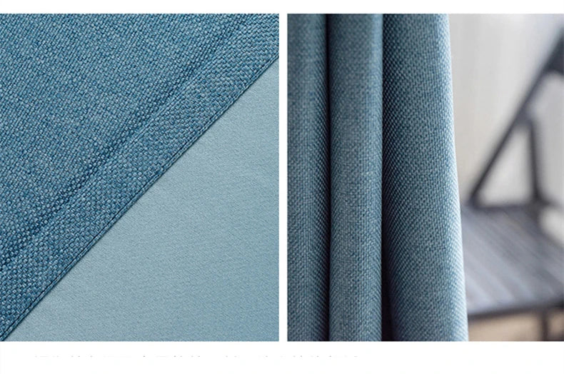 310cm Custom Blackout Cotton Linen Curtains – 80% Thickened Luxury Window Drapes