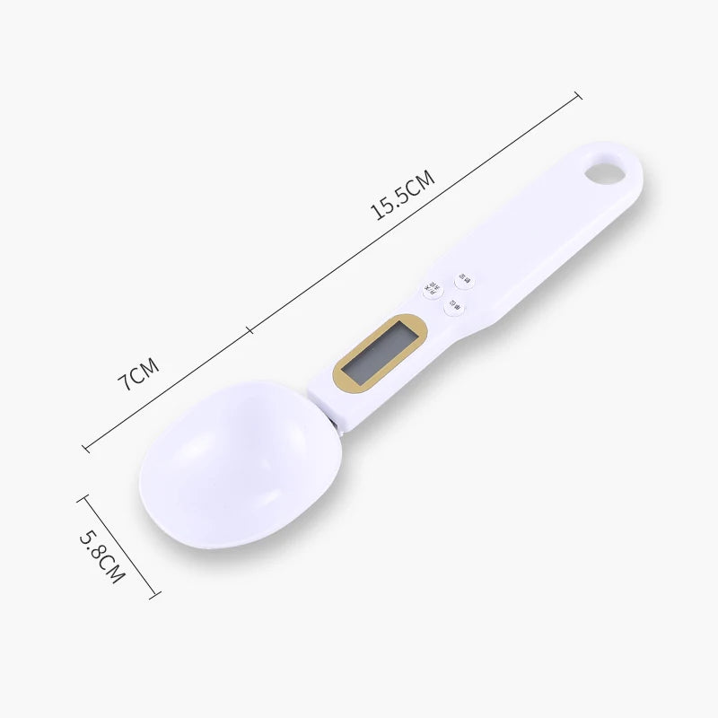Digital Mini Spoon Scale 0.1–500g Kitchen Measuring Tool