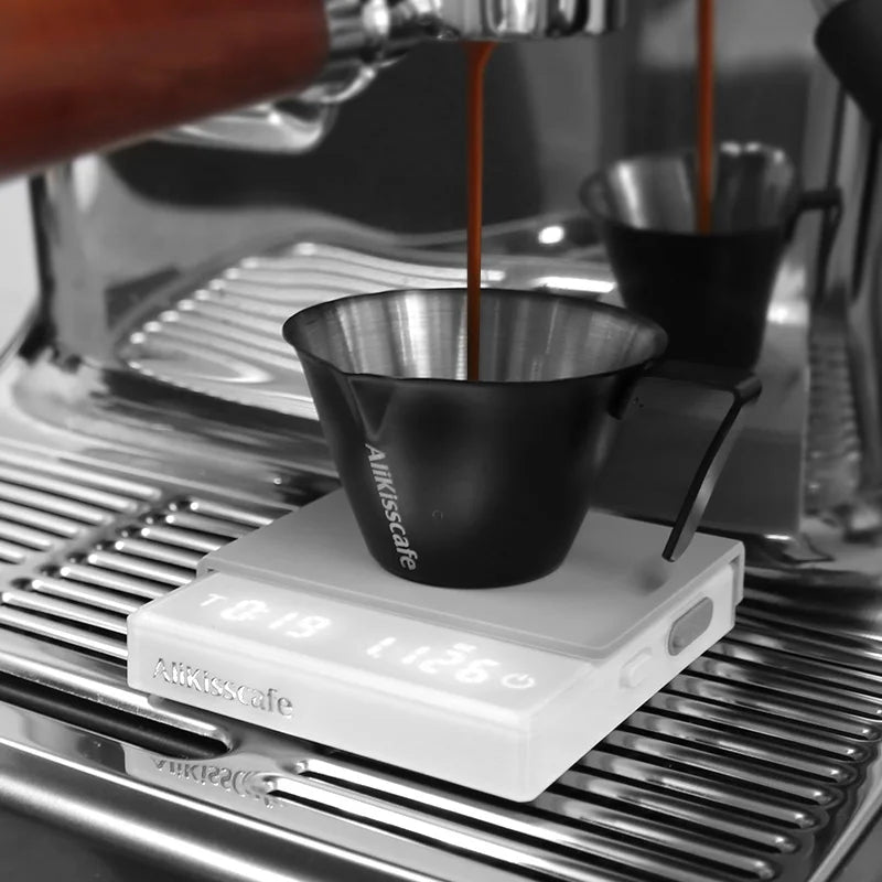AliKisscafe Digital Coffee Scale – 0.1g High Precision Barista Tool