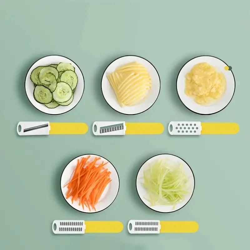 Multifunctional Vegetable Slicer Potato Julienne Grater with Handle