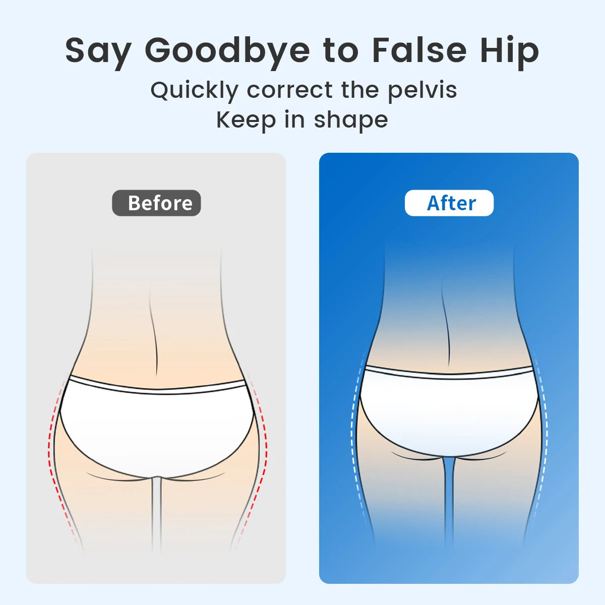 VELPEAU SI Joint Hip Belt for Lower Back Pain & Postpartum Recovery