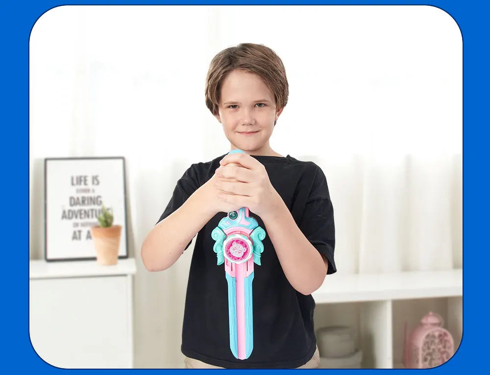 Infinity Nado 6 Power Pack – Metal Spinning Top with Sword Launcher for Kids