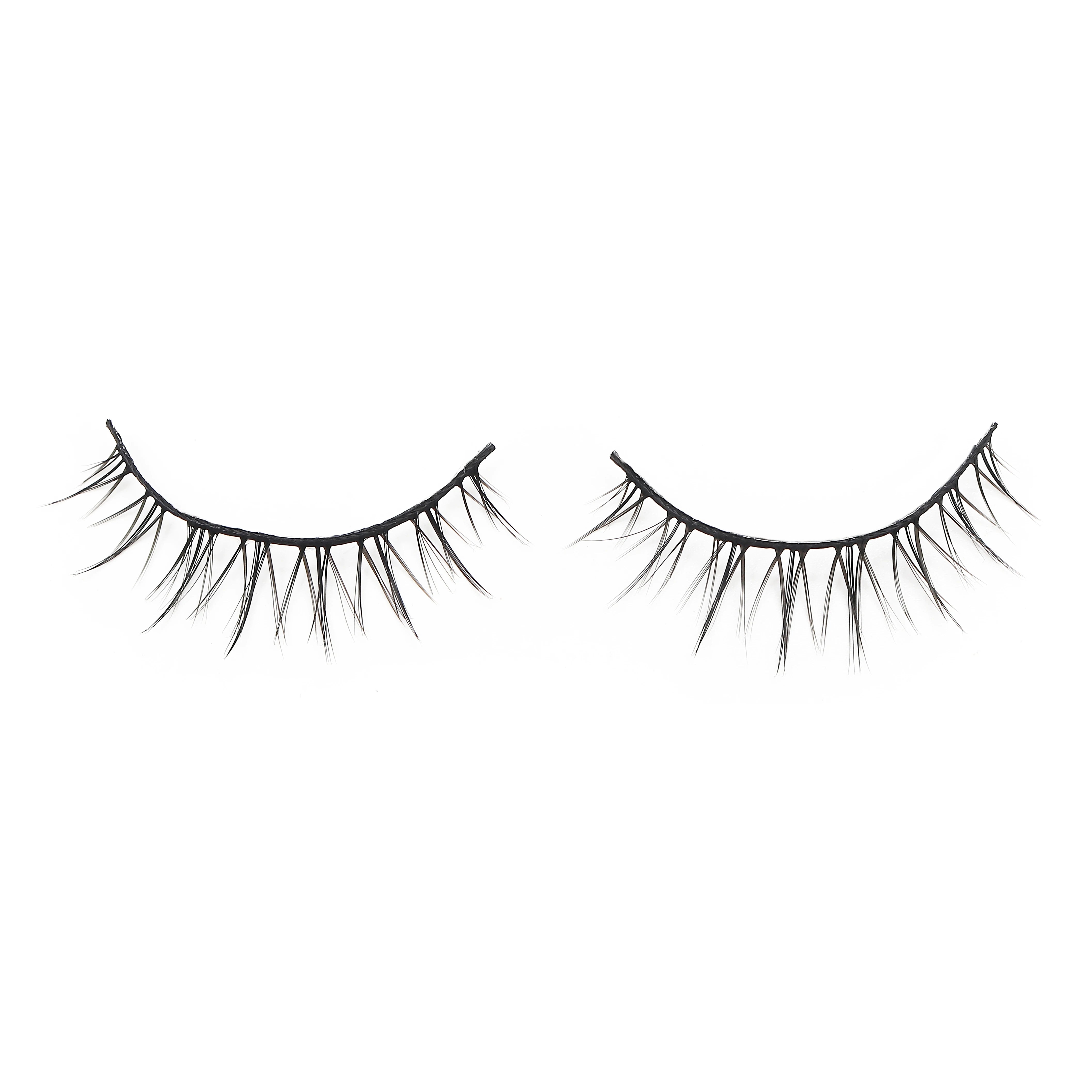 DINGSEN Anime Fake Eyelashes – 5 Pairs Natural Manga Lashes with Clear Band