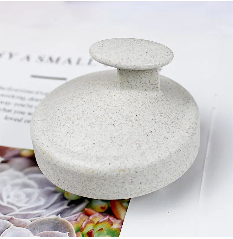 Soft Scalp Massage & Cleansing Brush – Wet & Dry Hair Care Brush for Deep Scalp Conditioning & Relaxation