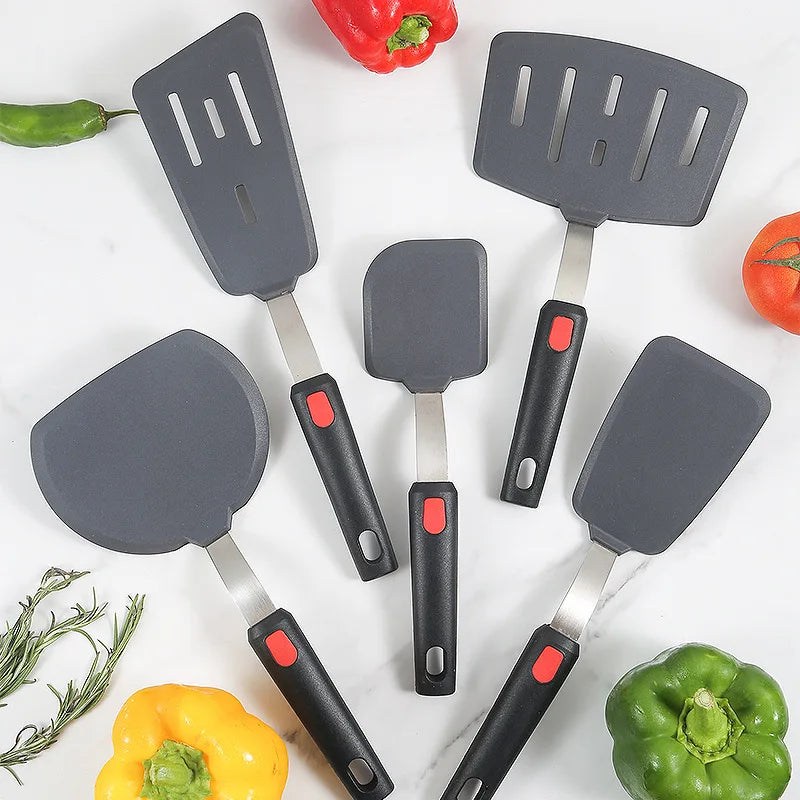 Silicone Spatula for Non-Stick Pots – Heat Resistant Kitchen Utensil