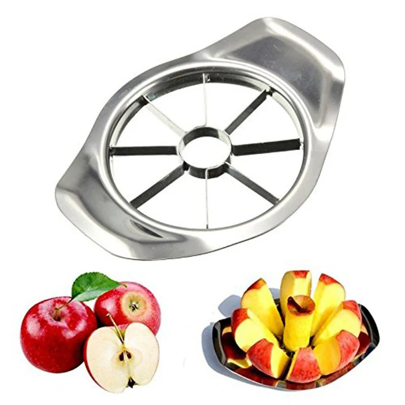 Stainless Steel Apple Cutter & Fruit Slicer – Kitchen Gadget