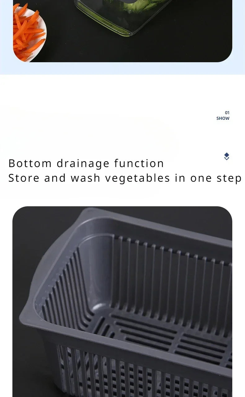 15-in-1 Multifunctional Vegetable Slicer Cutter Chopper