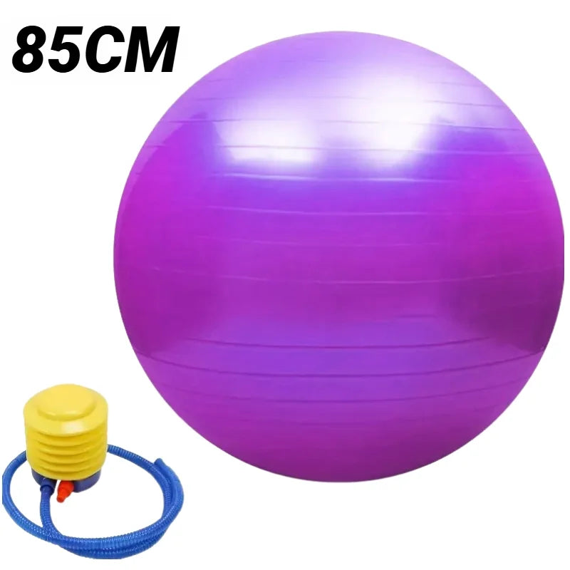 Explosion-Proof Yoga Pilates Exercise Ball – 45CM-95CM Fitness Gym Ball