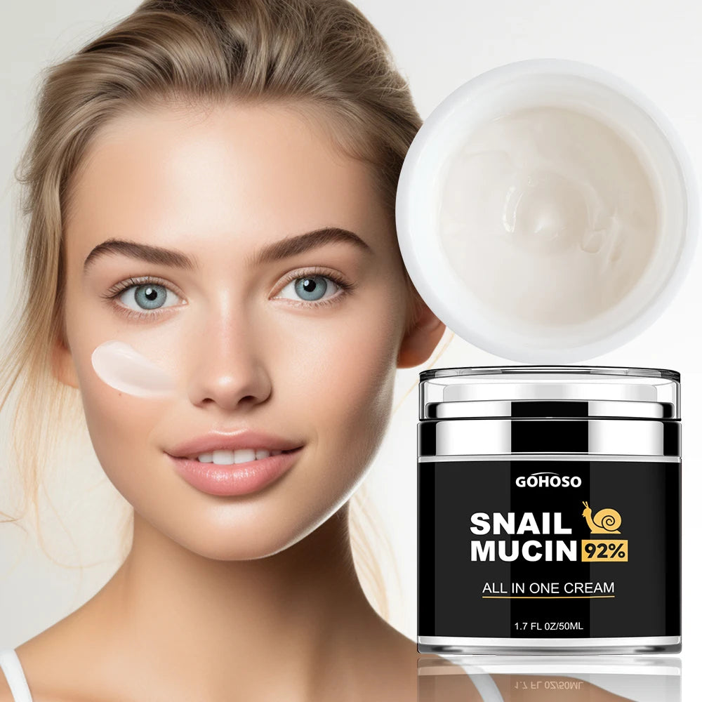 ENVISHA Snail Mucus Face Cream – Firming, Whitening, Anti-Aging & Moisturizing Skin Care