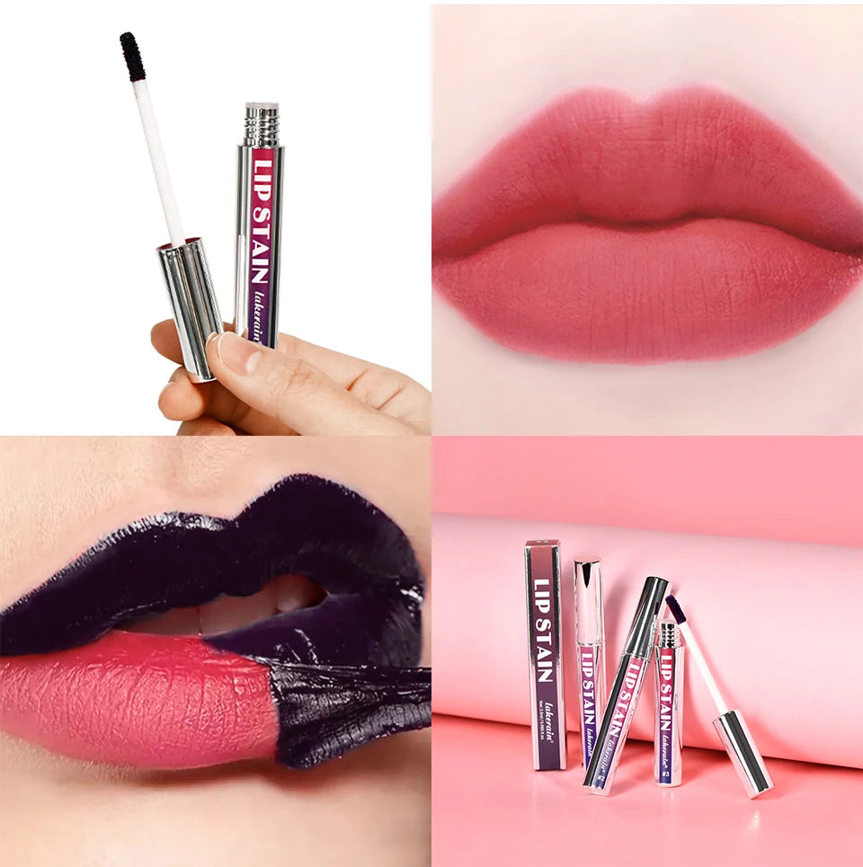 Long Lasting Korean Matte Lip Ink – Waterproof Peel Off Lip Tint, Liquid Lipstick
