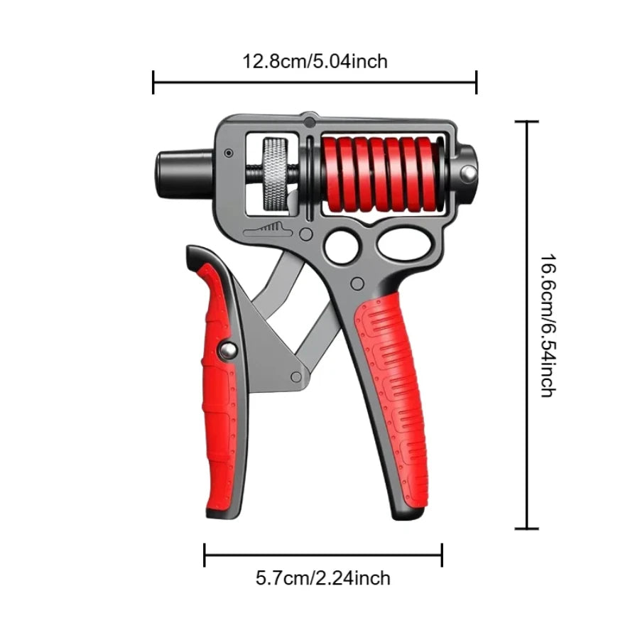 Adjustable Heavy Hand Grip Strengthener – 5–165Kg Forearm, Wrist & Finger Exercise Trainer