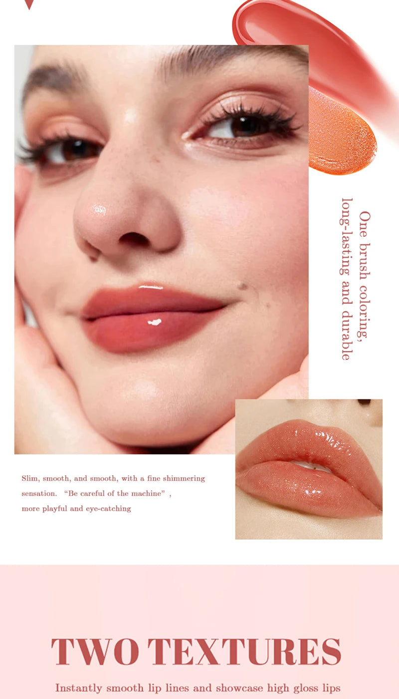 MAGIC CASA 6-Piece Jelly Lip Oil Set – Hydrating, Plumping & Long-Lasting Gloss