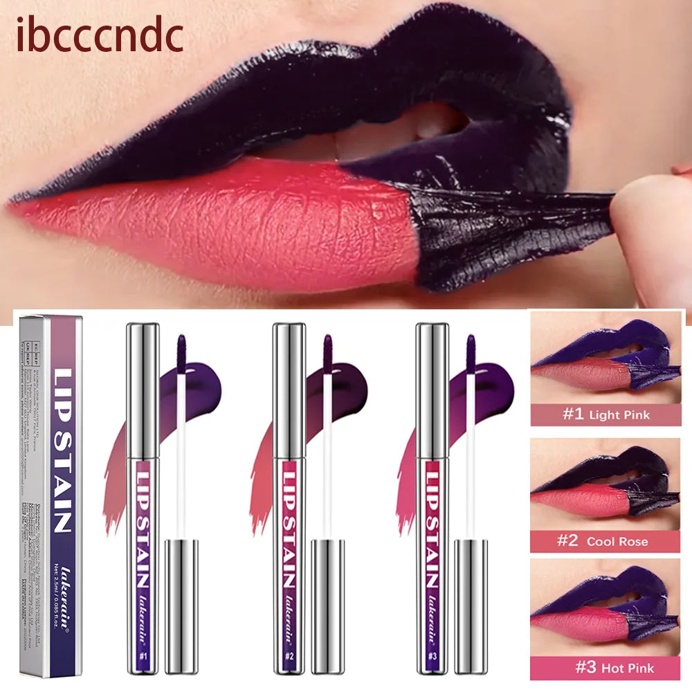 Long Lasting Korean Matte Lip Ink – Waterproof Peel Off Lip Tint, Liquid Lipstick