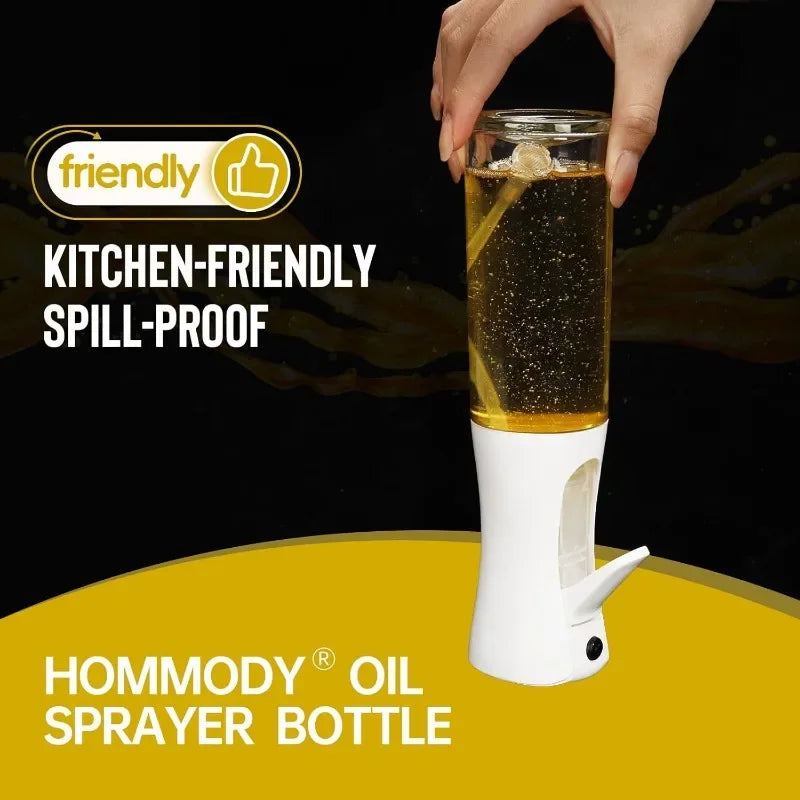 Oil Spray Bottle for Cooking – Refillable Olive Oil Dispenser