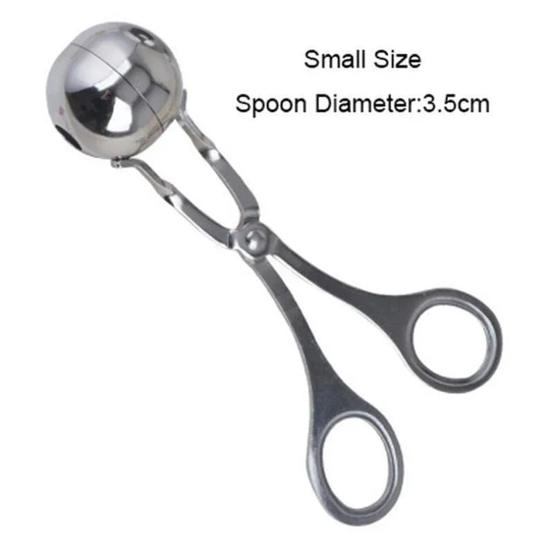 Stainless Steel Meatball & Rice Ball Maker – Non-Stick Shaper